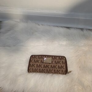 Michael Kors Brown Logo Wallet